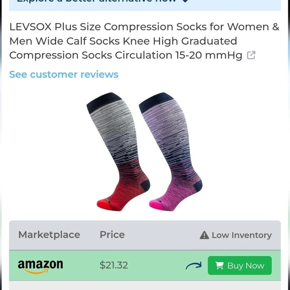 levsox experience comfort